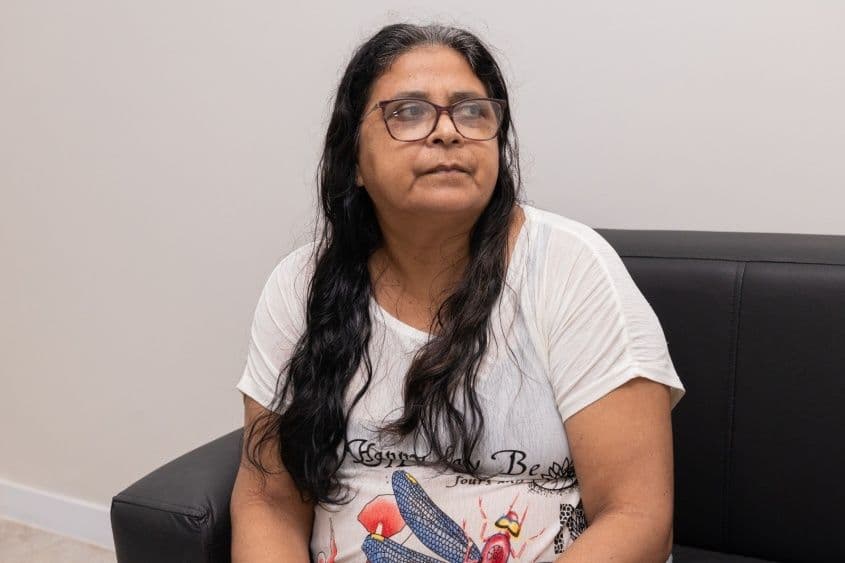 Facilidade de acesso permitiu que Valdilene procurasse atendimento. Foto: Victor Vercant/Secom Maceió