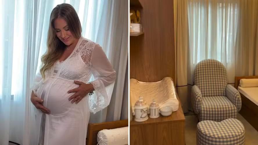 Ex-BBB Patrícia Leitte apresenta o quartinho do primeiro filho — Foto: Reprodução/Instagram