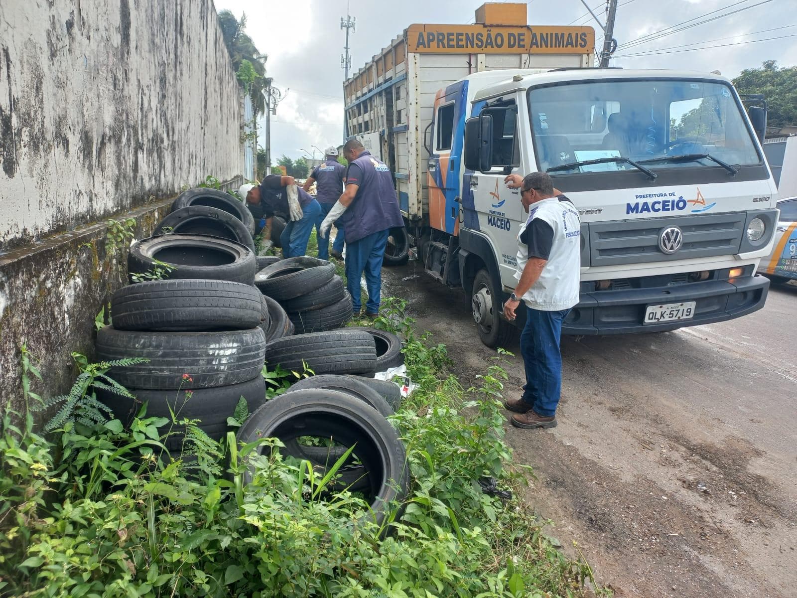 Saúde de Maceió realiza ações rotineiras na capital para prevenir e combater focos do Aedes aegypti. Fotos: Ascom SMS