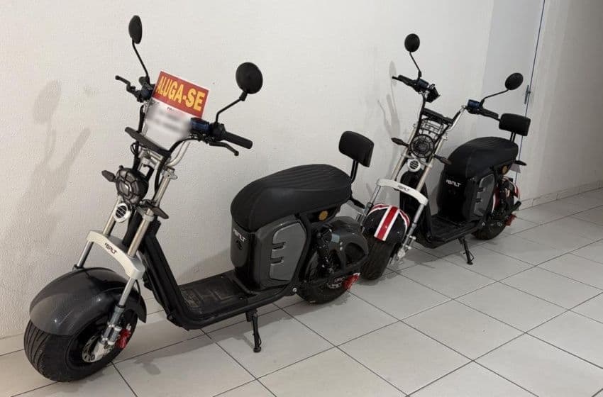 O aluguel de bicicletas e motos elétricas em espaços públicos depende de autorização prévia e do cumprimento das normas do Código de Posturas. Foto: Ascom Semsc