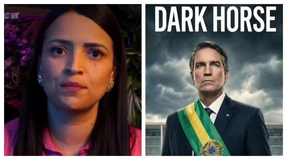 Karina Ferreira da Gama, dona da empresa Go UP Entertainment, responsável pelo filme ‘Dark Horse’ - sobre a vida do ex-presidente Jair Bolsonaro (PL). — Foto: Reprodução/Redes Sociais