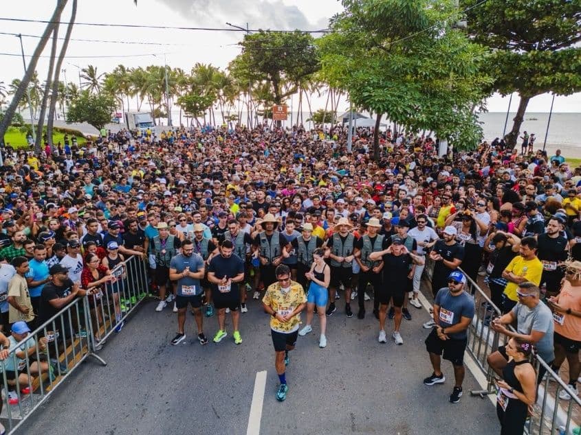 Carrêra da Boba é sucesso com milhares de particioantes. Foto: Felipe Sóstenes/ Secom Maceió