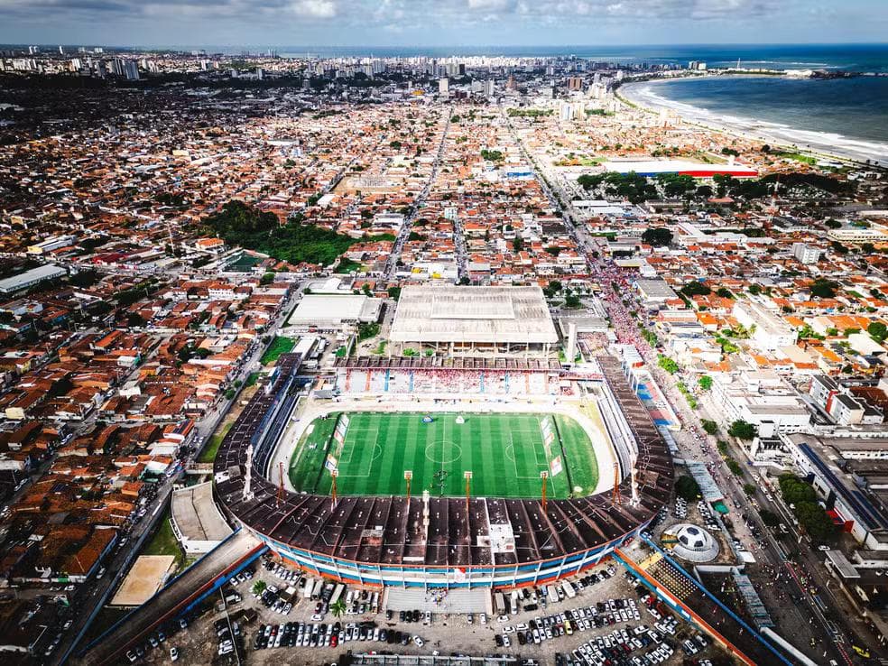 Estádio Rei Pelé, em Maceió — Foto: ASCOM DMTT