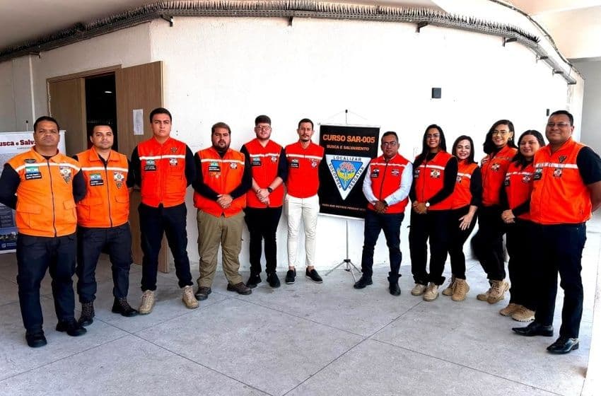 A equipe da Defesa Civil de Maceió concluiu o Curso Básico Teórico de Busca e Salvamento (SAR 005). Foto: Defesa Civil Maceió