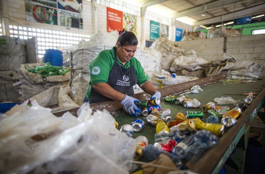 Cooperativas de recicláveis vão atuar em festejos juninos de Maceió. Foto: Alisson Frazão/ Arquivo Secom Maceió