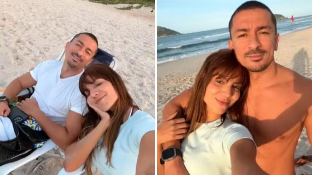 Hariany e Renan Machado, o irmão de Anitta — Foto: Reprodução/Instagram