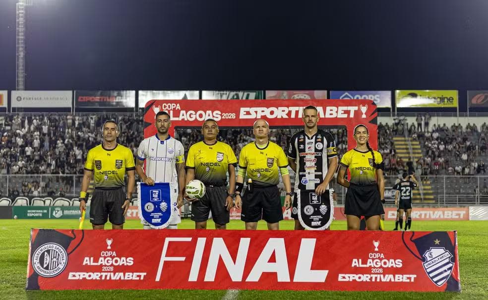 ASA x CSA; final da Copa Alagoas 2026 — Foto: Allax Max/Ascom CSA
