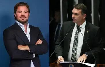 The Intercept Brasil divulga áudios do senador Flávio Bolsonaro a Vorcaro Banco Master/Divulgação e Lula Marques/Agência Brasil