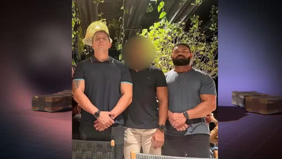Braz Morroni e Everton Aires — Foto: Reprodução/TV Globo