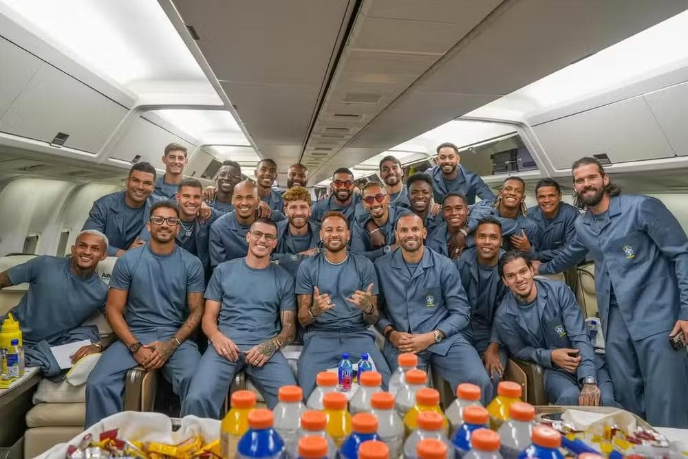 Neymar posta clique da Seleção — Foto: Reprodução/Instagram
