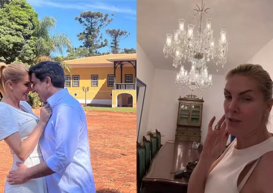 Ana Hickmann e Edu Guedes mostram primeira noite na casa nova e detalhes da decoração — Foto: Reprodução/Instagram