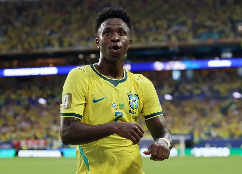 Vini Jr — Foto: REUTERS/Paul Childs