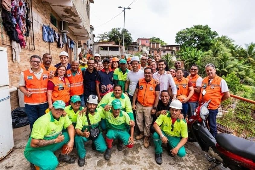 Entregas de obras definitivas de encostas no Jacintinho e Petrópolis. Foto: Felipe Sóstenes/ Secom Maceió