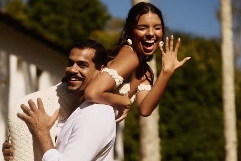 Mell Muzzillo e Marcello Melo Jr. — Foto: Reprodução / Instagram