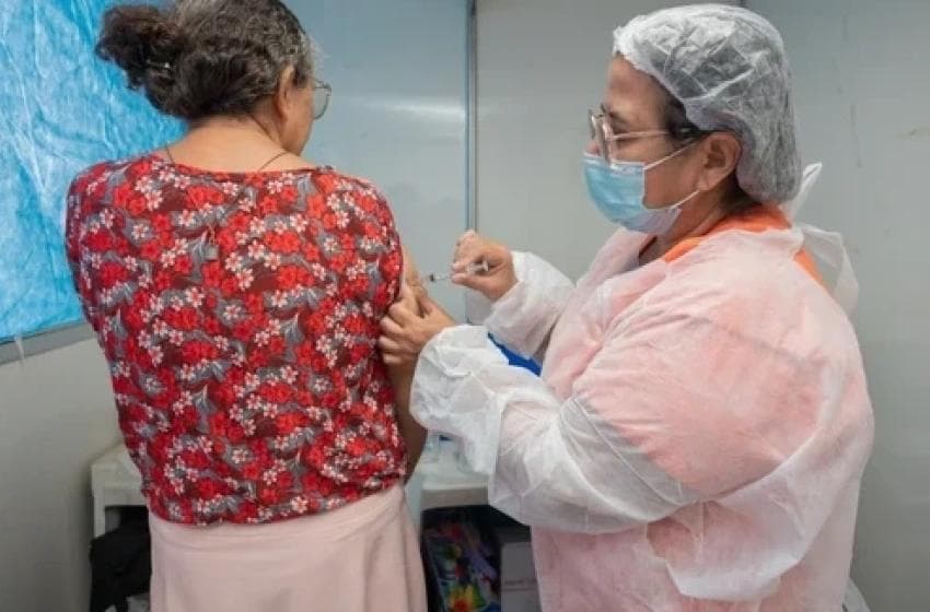ala de vacinação no PAM Salgadinho. Foto: Secom Maceió