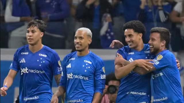 Cruzeiro x Barcelona-EQU (Foto: Divulgação Conmebol)