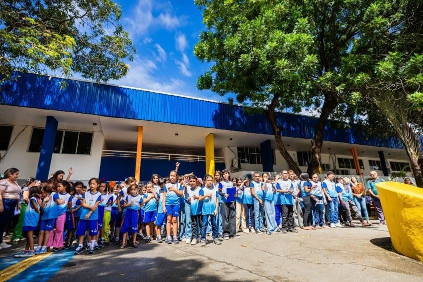 Em 2026, rede publica de Maceió amplia para 68 mil estudantes matriculados. Foto: Felipe Sóstenes/ Secom Maceió