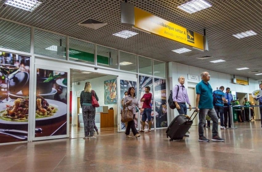 Desembarque no Aeroporto de Maceió. Foto: arquivo Semtur.