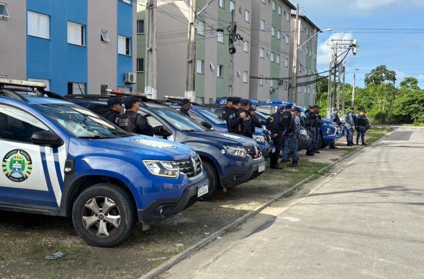 A ação teve como objetivo apurar denúncias sobre supostas invasões de unidades habitacionais por criminosos. Foto: Erika Santana / Ascom Semsc