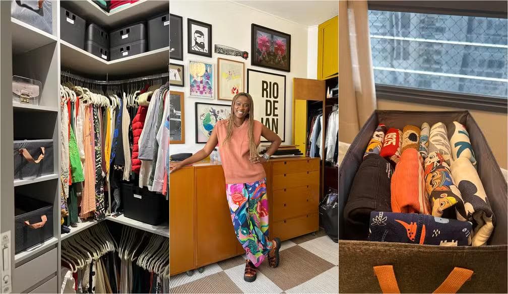 Cora Fernandes atua como personal organizer há cerca de dez anos. — Foto: Arquivo Pessoal/Reprodução Redes Sociais