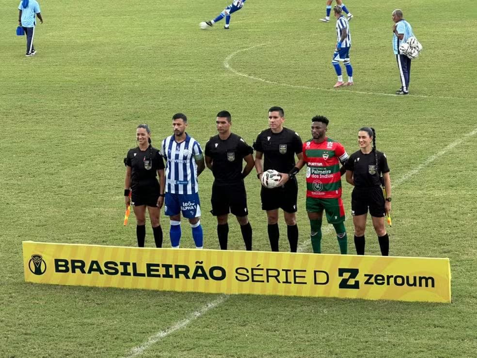 Assistentes Maria de Fátima Mendonça e Fernanda Félix foram xingadas no Estádio Juca Sampaio — Foto: Rodrigo Cedro/TV Asa Branca