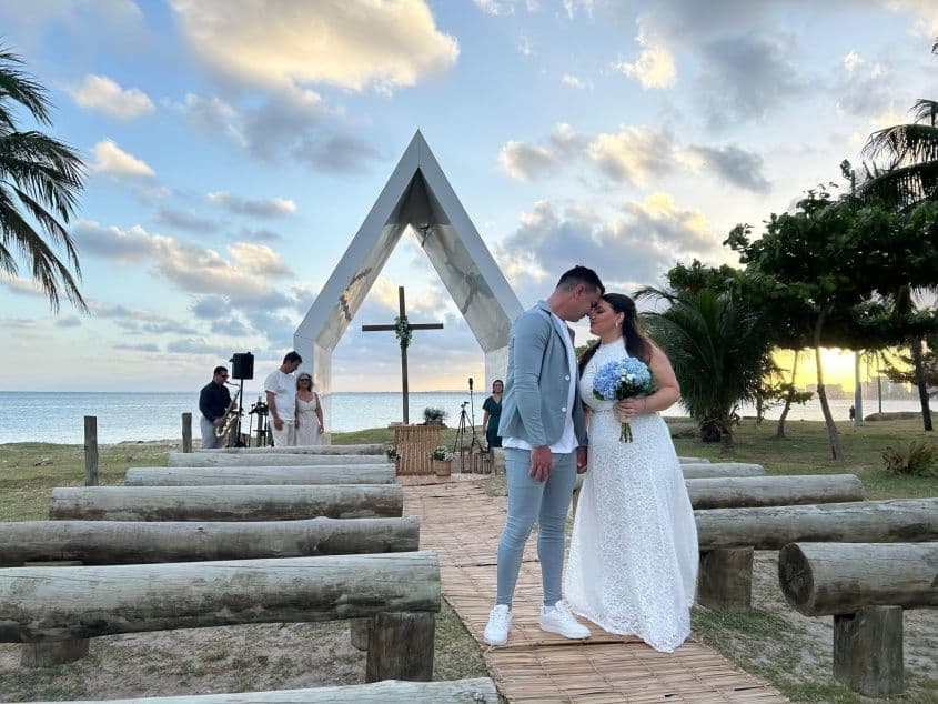Casal está junto há quase duas décadas. Foto: Ascom Semsc