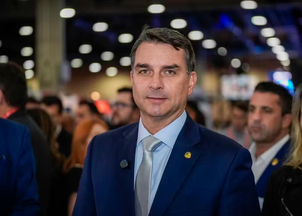 O senador Flávio Bolsonaro em imagem de arquivo — Foto: Divulgação/Flickr Flávio Bolsonaro
