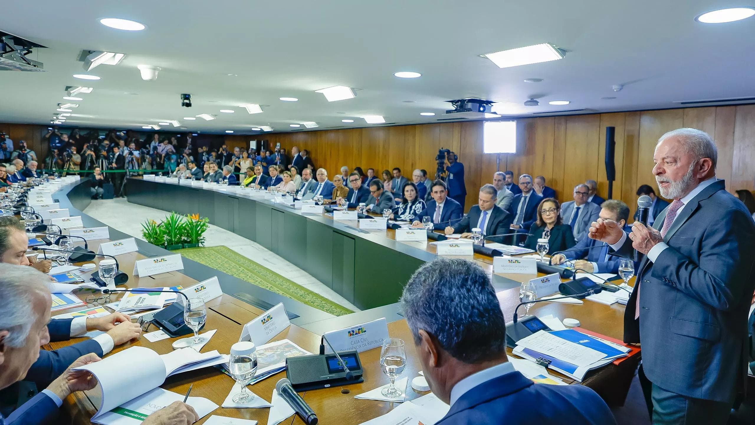Presidente Lula durante agenda oficial