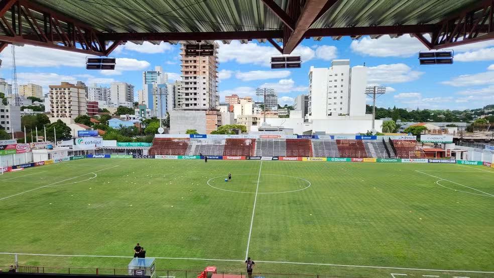 Estádio 19 de Outubro será palco de São Luiz e CSA — Foto: EC São Luiz/Divulgação