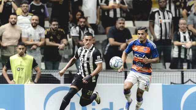 Cuello em Atlético-MG x Puerto Cabello. (Foto: Pedro Souza / Atlético)
