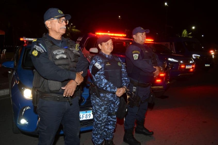 Agentes da Guarda Municipal de Maceió atuam de forma estratégica no São João Massayó 2026. Patrulhamento foi redistribuído para cobrir todos os pontos do evento. Foto: Beto Macário/Secom Maceió